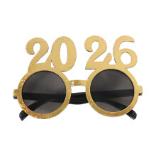 2026 Party Glasses Decorative Number Eyewear 1 Pair
