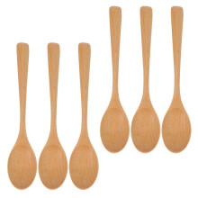 Dinner Spoon Wooden Rice Scoop 6 Pieces