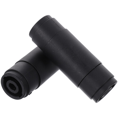 FOXNOVO loudspeaker connectors black 2 pcs