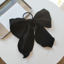 Bow Knot Hair Rope Elastic Ponytail Holder for Women