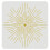Starburst Stencil Reusable Plastic 11.8 x 11.8 Inch 1