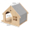 Wooden Cat Climbing Shelf Wall-Mounted with Sisal 1