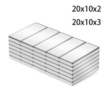 Neodymium Magnet Bar Small Rectangle 10 pcs