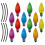 ULTNICE Magnetic Reflective Stickers Set 18 Pcs 1