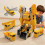 Magnetic Robocar Set Educational Toy 35 Pieces 4