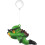 Floating Fish Tank Decorations Diver Design Dark Green 1