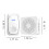 Wireless Doorbell USB Powered 4.33x3.43 in 150m Range 38 3