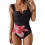 Women's One-Piece Swimsuit with Push-Up and Tummy Control 1