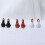 Cartoon Chicken Ear Pins Allergy-Resistant Alloy Dangle 4