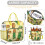 Insulated Lunch Bag Pineapple Hawaiian Design Large 5