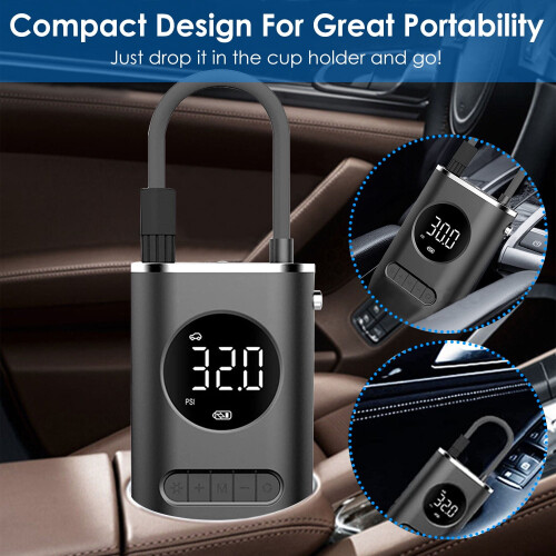 Portable Tire Inflator Air Compressor 150 PSI 2
