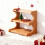 Wooden Desktop Storage Rack 3-Tier Mug Organizer 4