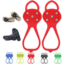 Anti-Slip Spikes for Ice and Snow Silicone-Resistant Shoe