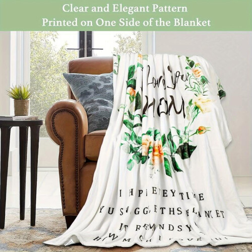Flannel Throw Blanket Soft Plush 50x60 Inches 1