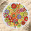 Microfiber Round Beach Towel Fruit Print with Tassels 150 cm 4