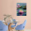 Pink Lotus Canvas Wall Art 12x16in 2