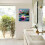 Pink Lotus Canvas Wall Art 12x16in 4