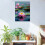 Pink Lotus Canvas Wall Art 12x16in 5