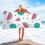 Tropical Beach Towel Ultra-fine Fiber Rectangular 3
