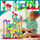 Marble Run Set Glass Marbles STEM Educational Toy for Ages 8