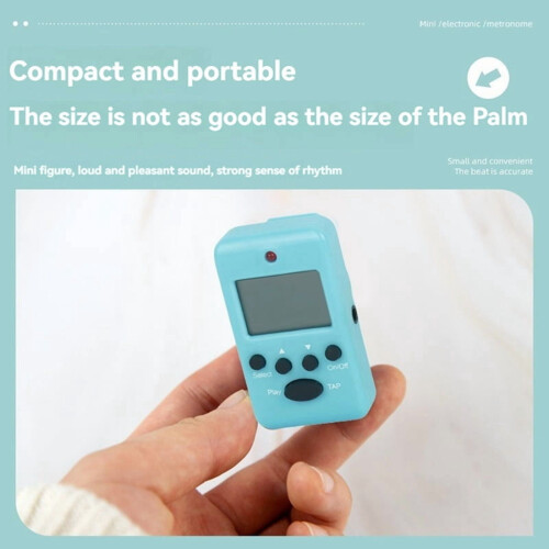 Electronic Metronome Portable Loud Tempo Timer for Piano 2