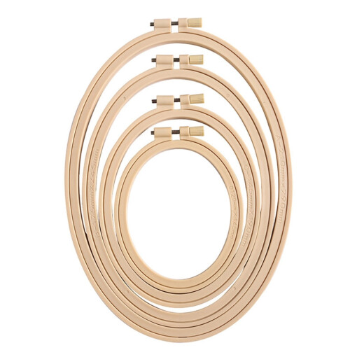 Embroidery Hoop Oval Spring Clip 4 pcs