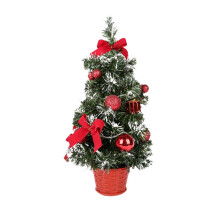 Mini LED Christmas Tree Set Warm White Lights Battery