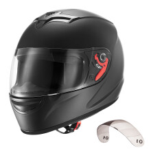 Motorcycle Helmet Full Face DOT Certified with Dual Visors
