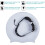 Extra Large Silicone Swimming Cap for Long Thick Curly Hair 3