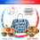 Insulated Lunch Bag Dual Compartment Starfish Design 4