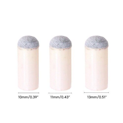 Billiard Cue Tips for Pool Sticks 10 pcs 2