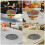 Supvox Cast Iron Grill Grate Round 1 Pack 3