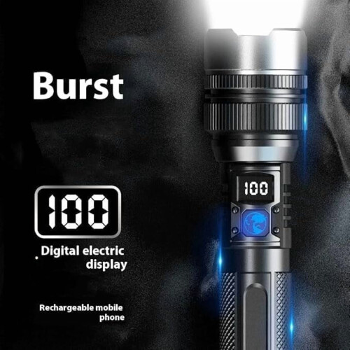 Ultimate Survival Flashlight LED Digital Display IPX7 1