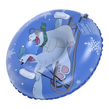 Inflatable Snow Tube with Thickened Bottom 36 Inch