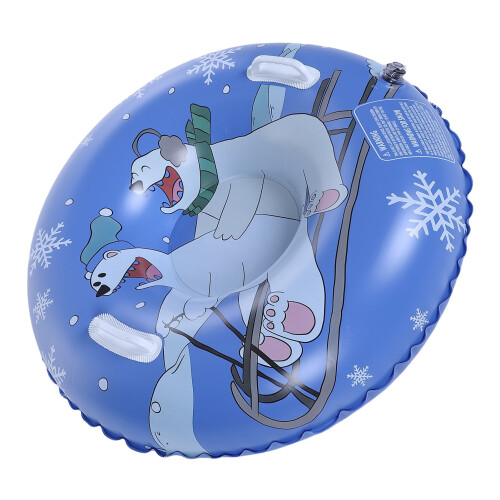 Inflatable Snow Tube with Thickened Bottom 36 Inch