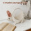 Wicker Bunny Storage Basket for Fruit Candy and Gifts 1