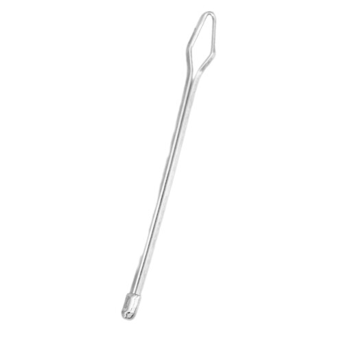 Metal drawstring threader sewing accessory