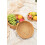 Handmade Rattan Bread Basket Round Wicker Serving Bowl 6
