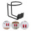 Supvox cup holders metal black 2 pcs 1
