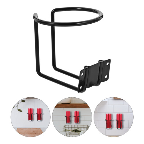 Supvox cup holders metal black 2 pcs
