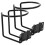 Supvox cup holders metal black 2 pcs 6