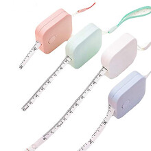 Soft Retractable Tape Measure 60 In 1.5 M Push Button