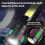 Aluminum Alloy Flashlight High Power Side Lights Telescopic 6