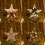 Lighted Gold Star Christmas Tree Topper LED 1 pc 1