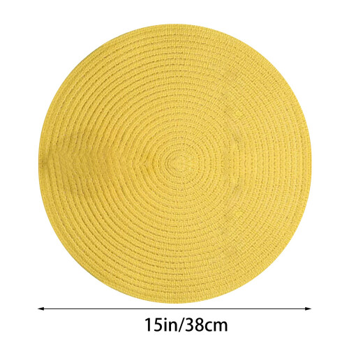 Round Honeycomb Placemat Heat Resistant 4 Pack 2