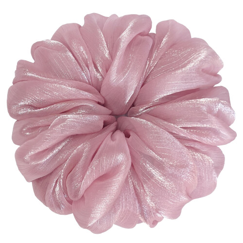 Soft Chiffon Scrunchies 38 Colors Large Ponytail Holders 1