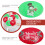 Round Latex Balloons Christmas Style 30 pcs 2