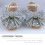 Silver Resin Rhinestone Bowknot Shoe Charms 2 pcs 7