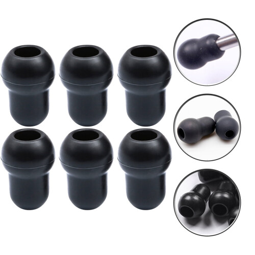 Ibasenice stethoscope ear tips soft silicone 6 pcs