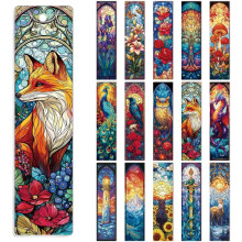 UV DTF Bookmarks Wraps Colored Glass Transfer Stickers 30